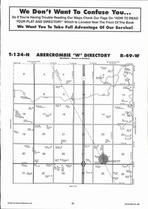 Abercrombie Township - West, Galchutt, Pitcairn Creek, Directory Map, Richland County 2007